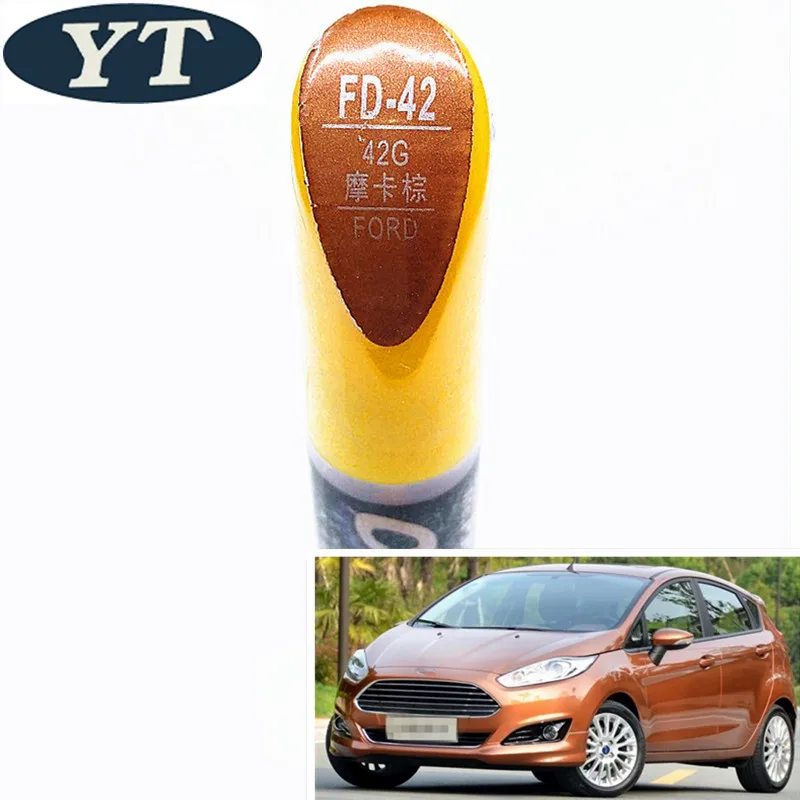Авторучка для ремонта царапин авторучка коричневого цвета Ford ecosport kuga focus s max fiesta