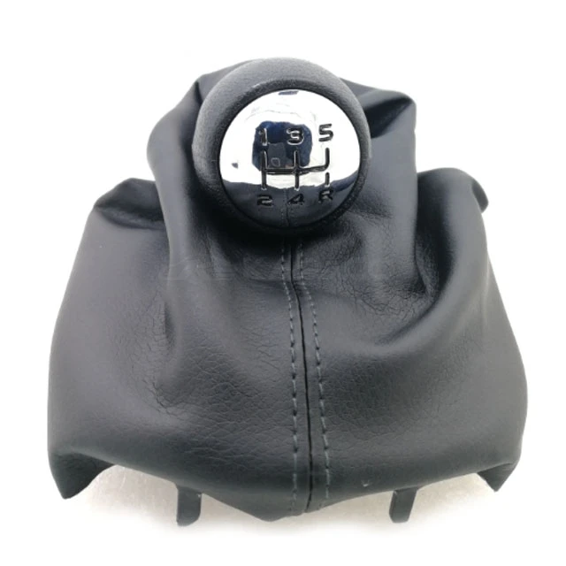 Рычаг переключения передач из ПУ кожи для Citroen C2 C4 Picasso Peugeot 206 306 307 308 3008 5 скоростей