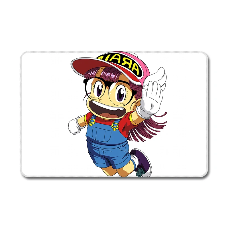 Dr. Slump мультфильм девушка японского аниме крутой дизайн природа резиновый стол