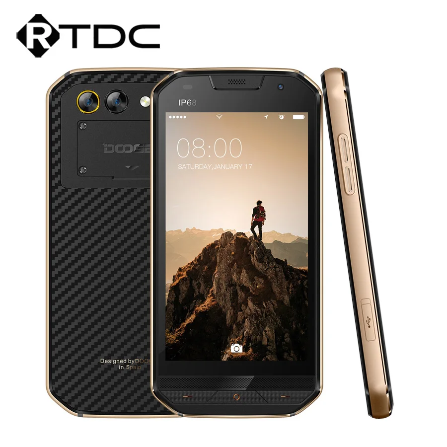 DOOGEE S30 4G LTE мобильный телефон 5 0 дюймов четыре ядра 2 Гб ОЗУ 16 ПЗУ Android 7 5580 мА/ч