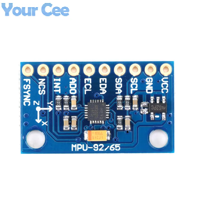 Модуль датчика SPI/IIC MPU 9250 10 шт. 9 осей: отношение + гироскоп акселератор магнитометр