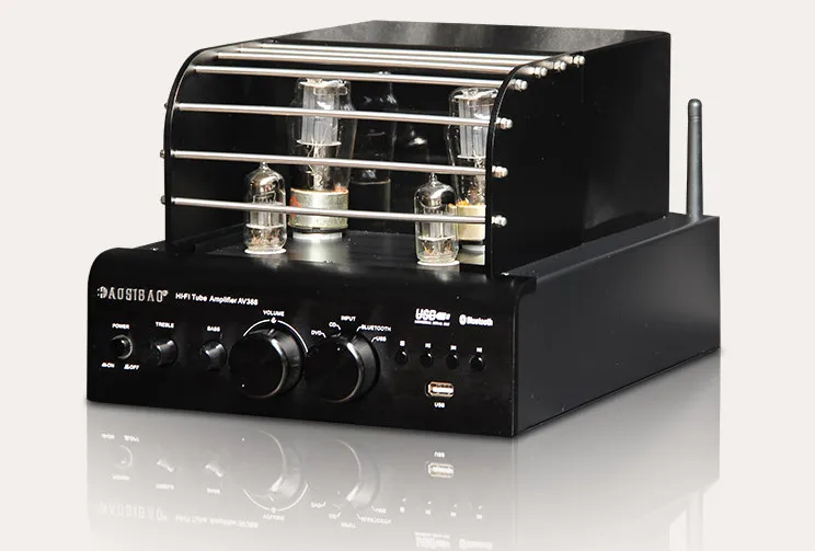 Трубчатый усилитель AV-388 6N13P * 2 + 6F1*2 ламповый предусилитель C5198 A1941 Hi-Fi bluetooth 4 0 USB APE