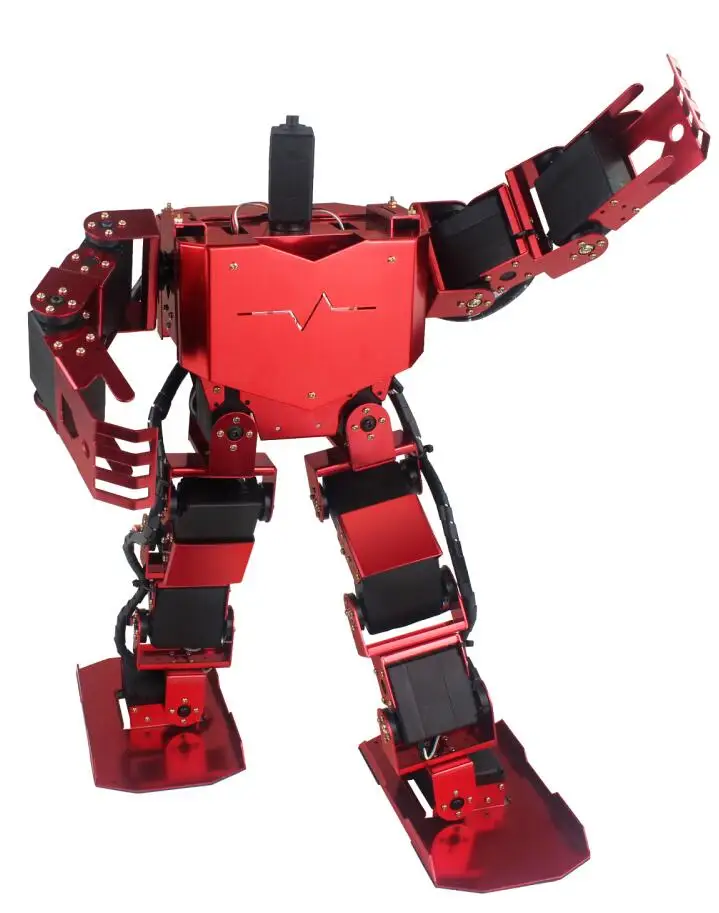 17DOF Robo-Soul H3.0 Biped Robotics Humanoid Robot алюминиевая рама полный комплект с 17 шт. сервоприводом и контроллером Arduino DIY Robo-Soul