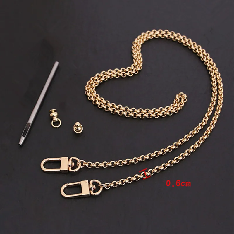 Детали и аксессуары для сумок золотая цепочка 100-130 см опциональный Размер | Багаж