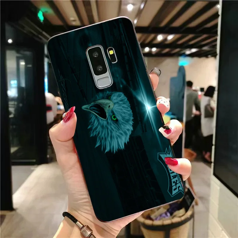 Yinuoda чехол для телефона Philadelphia Eagles samsung Galaxy S10 S9 8 Plus S6 S7 Edge Carson Wentz черный мягкий