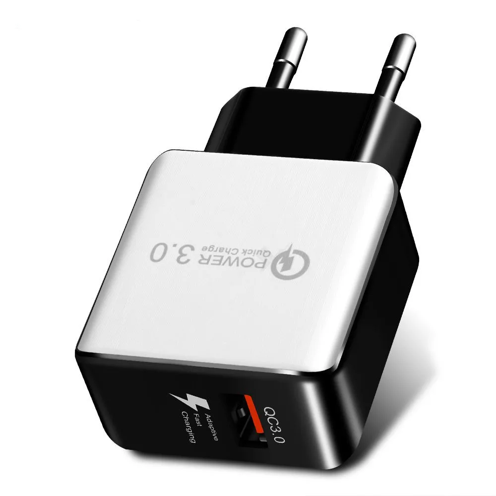 Сетевое зарядное устройство с Micro USB портом и поддержкой быстрой зарядки 3