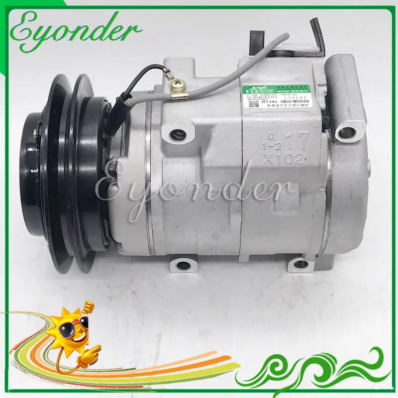 Компрессор кондиционера A/C AC 10S17C PV1 для Toyota PRADO 120 серии KZJ120R дизельный 3 0 1KZ-FE 4471805400