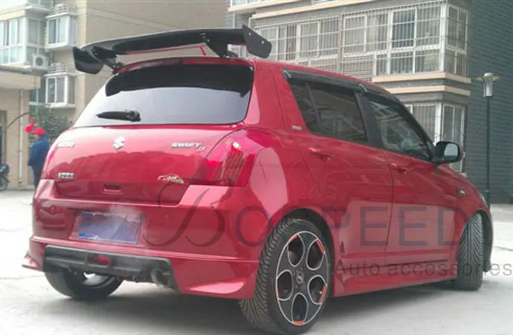 Подходит для SUZUKI swift SRL задний спойлер из углеродного волокна U|rear spoiler|rear spoiler for