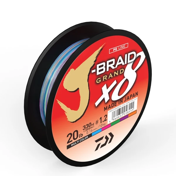 Лучшая цена 300 м DAIWA J-BRAID GRAND плетеная ПЭ леска супер сильная японская моноволоконная плетеная леска - Цвет: Multicolor