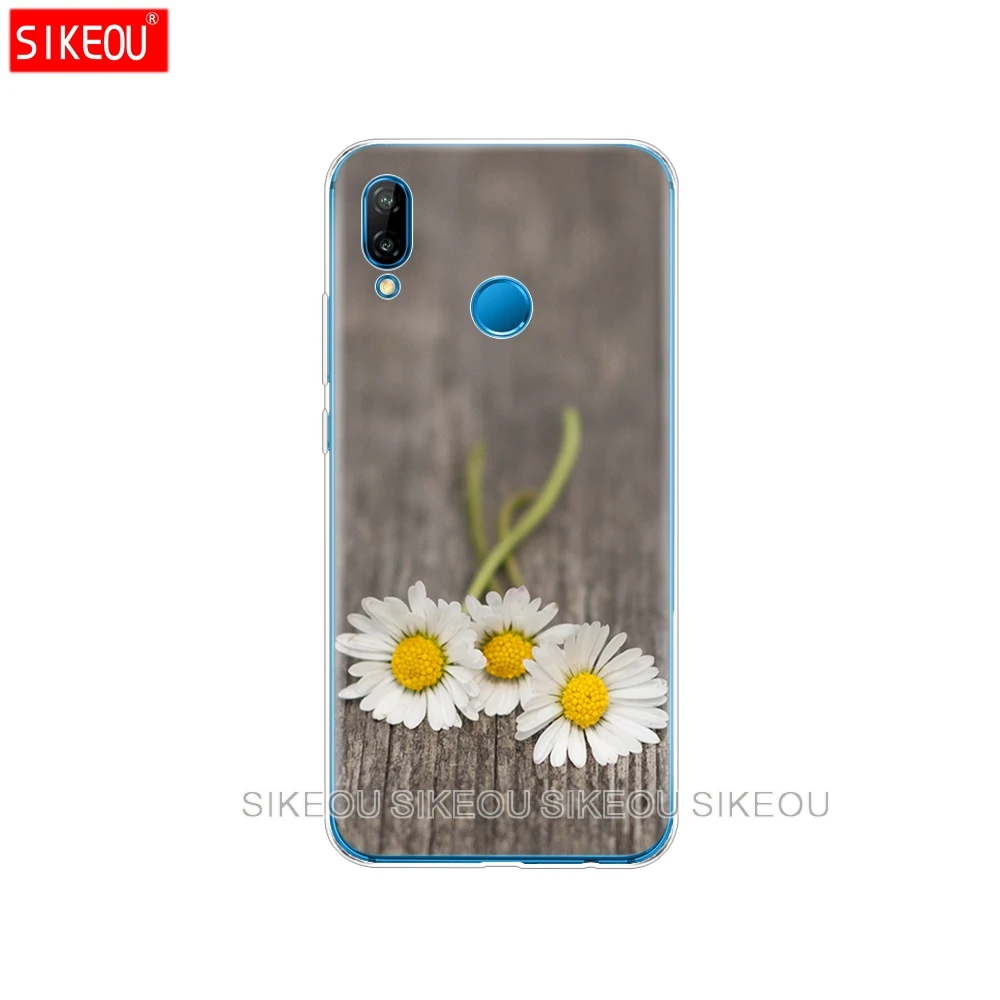 Силиконовый чехол для телефона Huawei P20 P7 P8 P9 P10 Lite Plus Pro 2017 p smart 2018 фон с