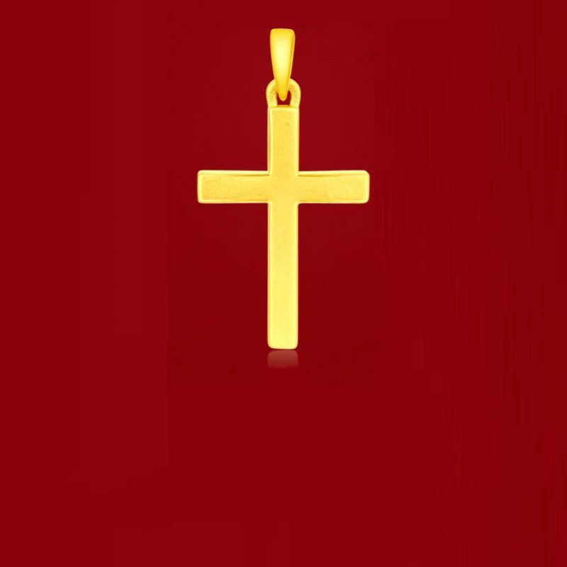 FUSSEM 24K Pure Gold Pendant Real AU 999 Solid Charm Beautiful Trendy Classic Party Fine Jewelry Hot Sell New 2020 | Украшения и
