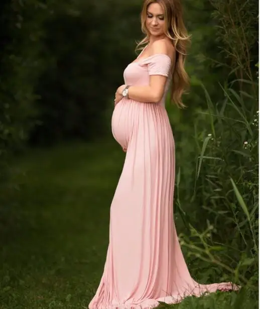 Платье для беременных платье фотосъемки макси женщин тканевая Пижама кружевная