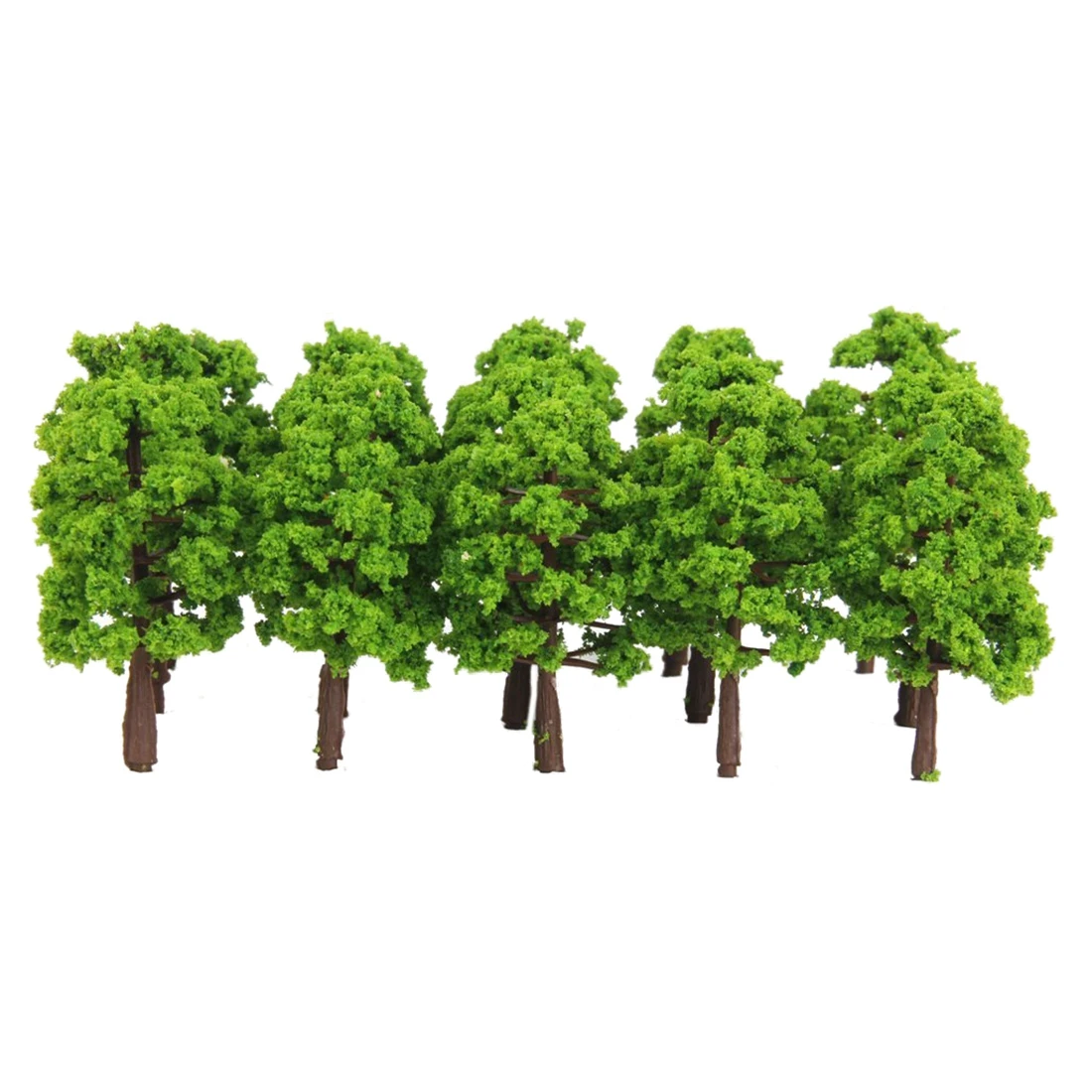 Plastic Model Tree Train Railway Landscape 1: 100 20 pcs. Darkgreen | Игрушки и хобби