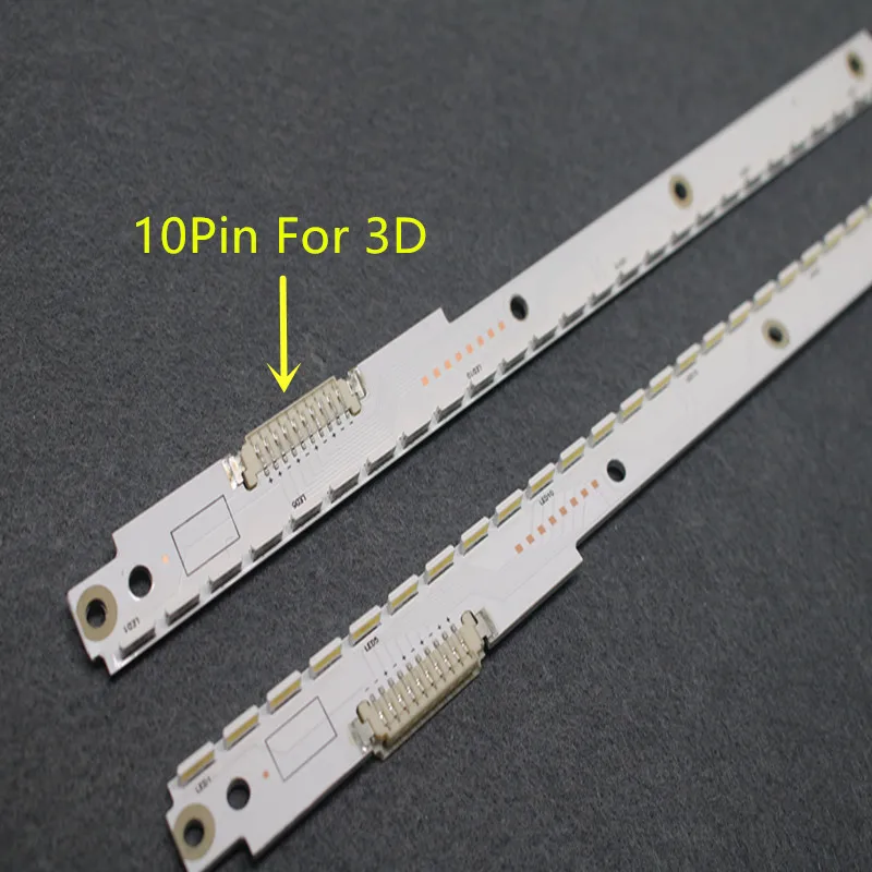 New 5set=10 PCS 56LED 500mm LED strip for Samsung UA40ES5500R 2012SVS40 7032NNB RIGHT56 LEFT56 3D BN96-21712A 21711A