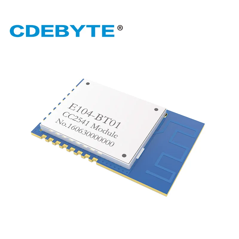 Беспроводной приемопередатчик E104 BT01 Ble 4 0 Bluetooth CC2541 2 ГГц 1 мВт антенна PCB IoT uhf 4g SMD