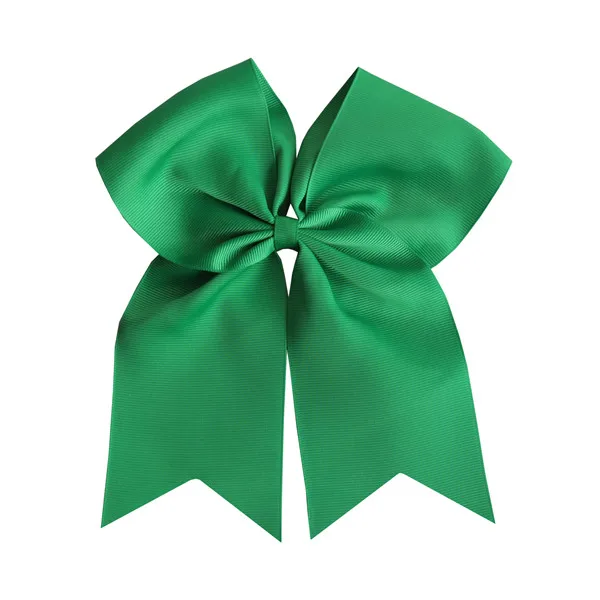 580 Emerald 2 шт. 8 дюймов бант зажимы бант для чирлидинга ободок с большим бантом заколки для волос праздничные банты для волос для девочек женские аксессуары для волос - Цвет: 580 Emerald