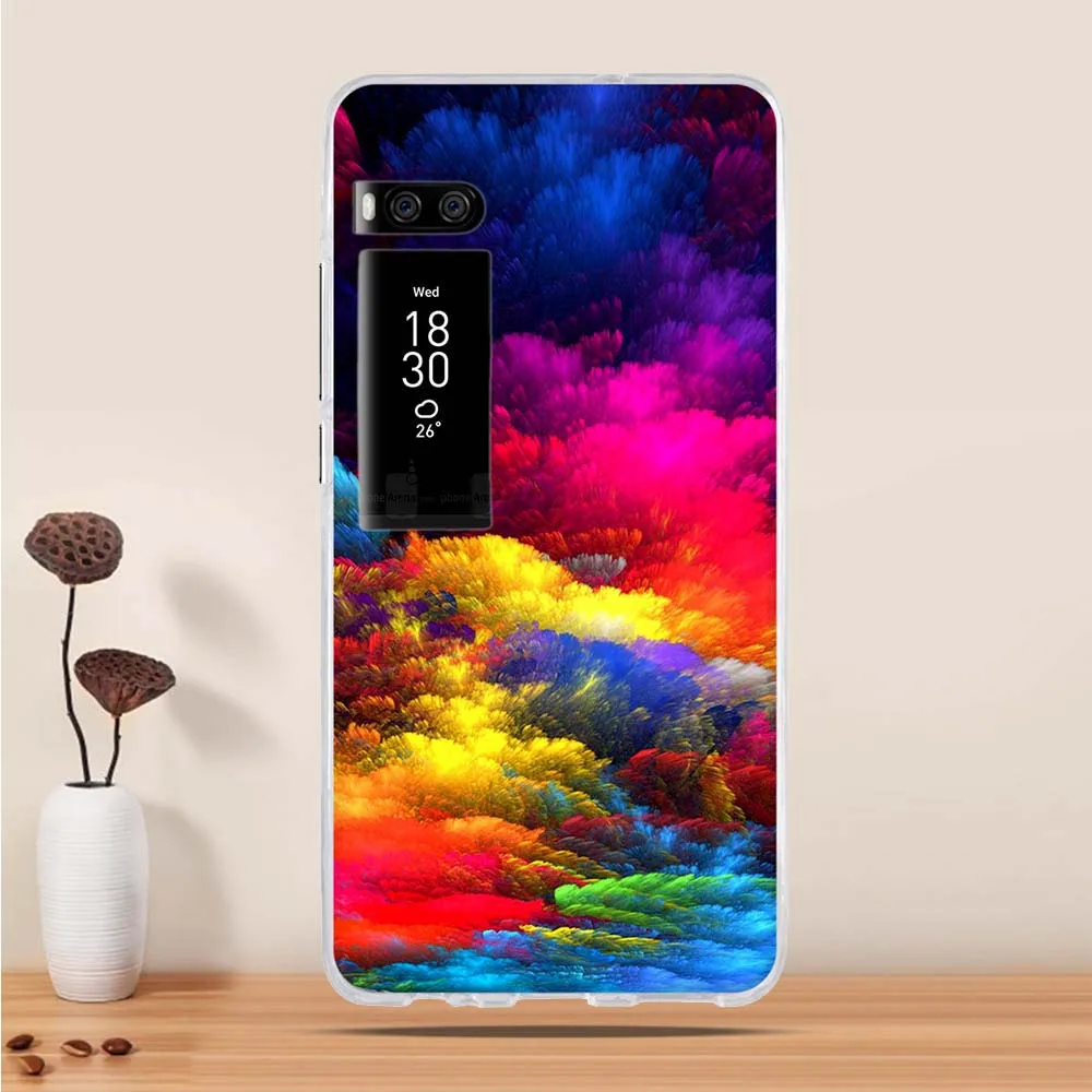 Чехол для телефона для Meizu Pro 7, чехол для Meizu Pro 7 5,2 дюймов, чехол 3D, мягкий силиконовый чехол s fundas Coque для Meizu Pro 7, сумки
