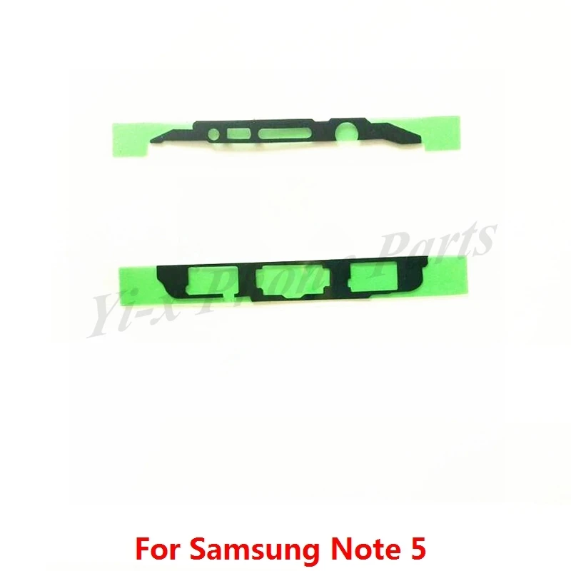Для samsung note 5 пять наклеек клейкая лента передняя рамка сенсорного ЖК-экрана для