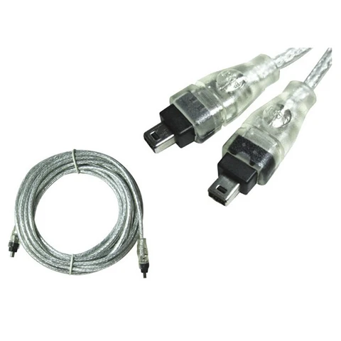 1,5 м 4 P 4 Pin к 4 Pin IEEE 1394 Для iLink кабель адаптера 4Pin к Firewire кабель