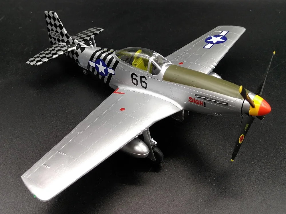 

1:48 модель fighter P51K, модель Storm, ручная сборка 05