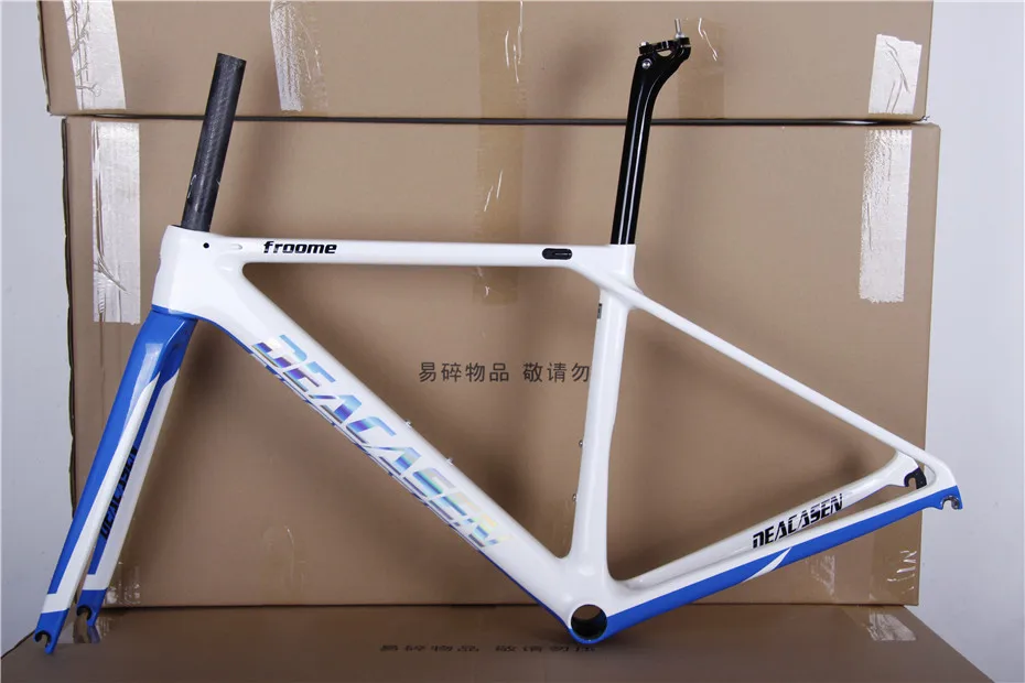 2018 DEACASEN FROOME Carbon Road Frame Full Super Light Di2 &amp Mechanical Glossy Finishing Best Value Bicycle | Спорт и
