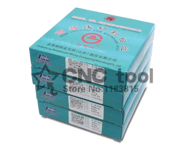 

10pcs WEDM molybdenum line 0.18mm 2000 meter CNC wire cutting molybdenum wire