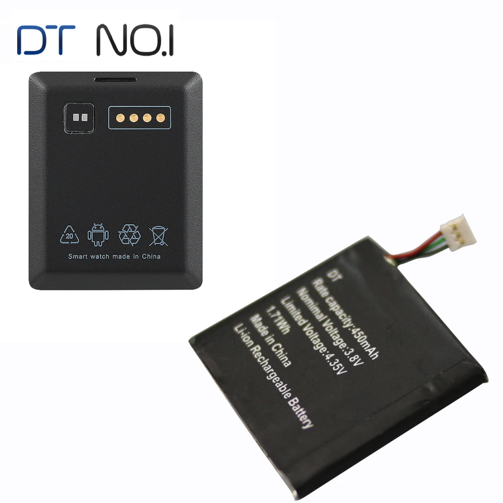 DTNO.1 оригинальный новый бренд 1 шт. D6 задняя крышка и Smart Watch Аккумулятор для №