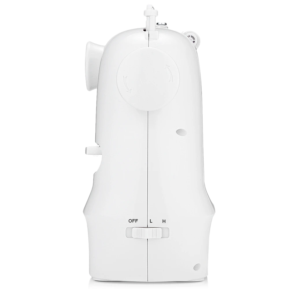 1803 Бытовая мини автоматическая нить швейная машина двойная кнопка управления