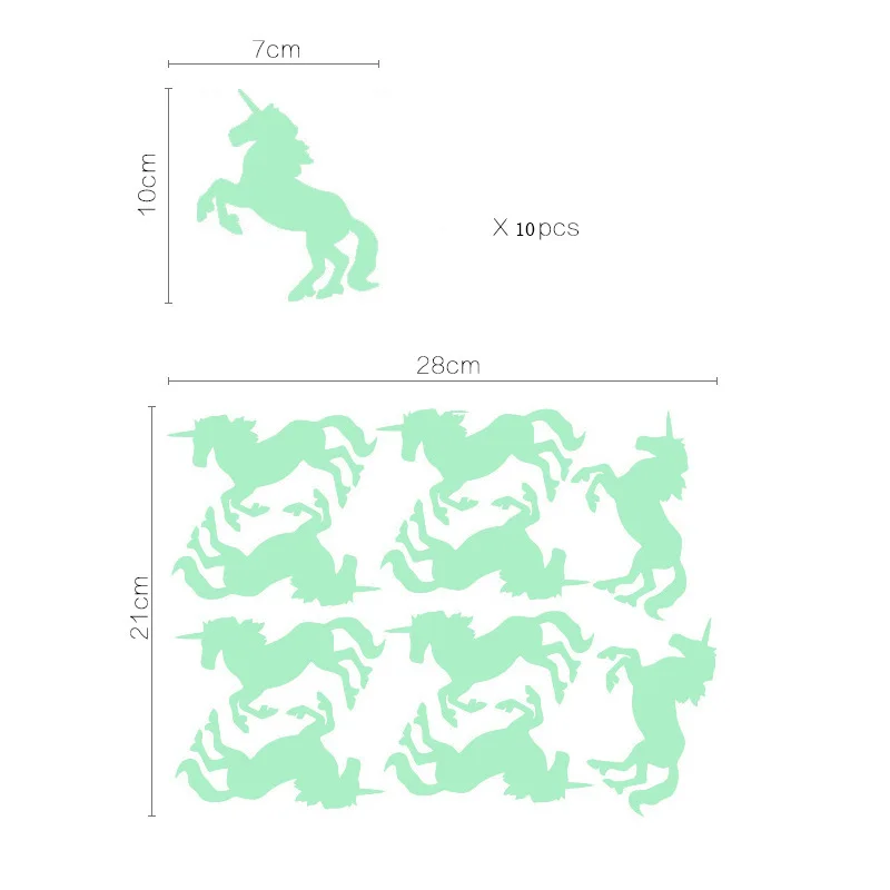 Бесплатная доставка экологичные светящиеся настенные наклейки блестящие в