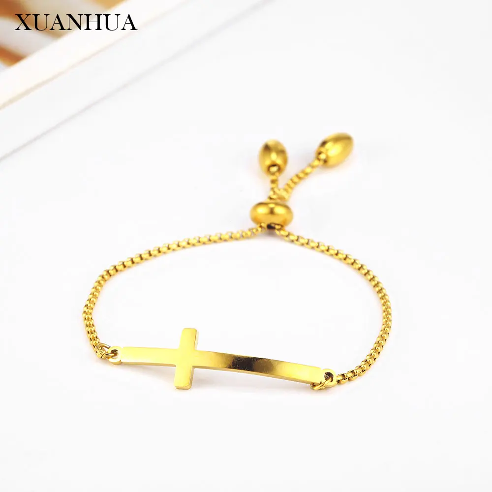 XUANHUA браслеты с перекрестными звеньями Цепи для женщин ювелирные изделия из