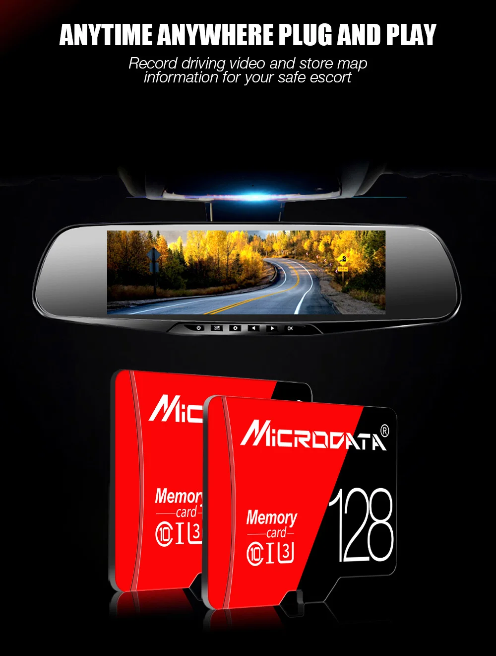 Высокая Скорость Microsd карты памяти 256 ГБ 128 Гб карта памяти EVO объемом 64 Гб U3 80 МБ/с. micro sd карта, 32 ГБ оперативной памяти, 16 Гб встроенной памяти класса 10 UHS-1 micro sd флэш-память Мини-колонка с поддержкой