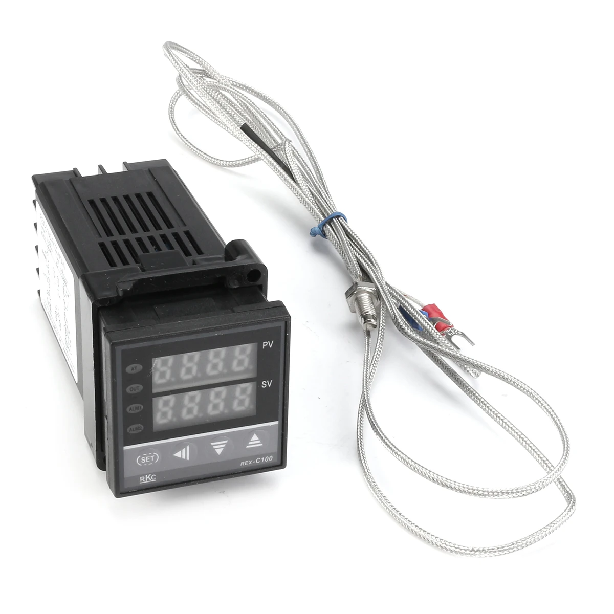 F/C Двойной цифровой ПИД контроль температуры печь + Термопара K Тип|thermocouple k|thermocouple