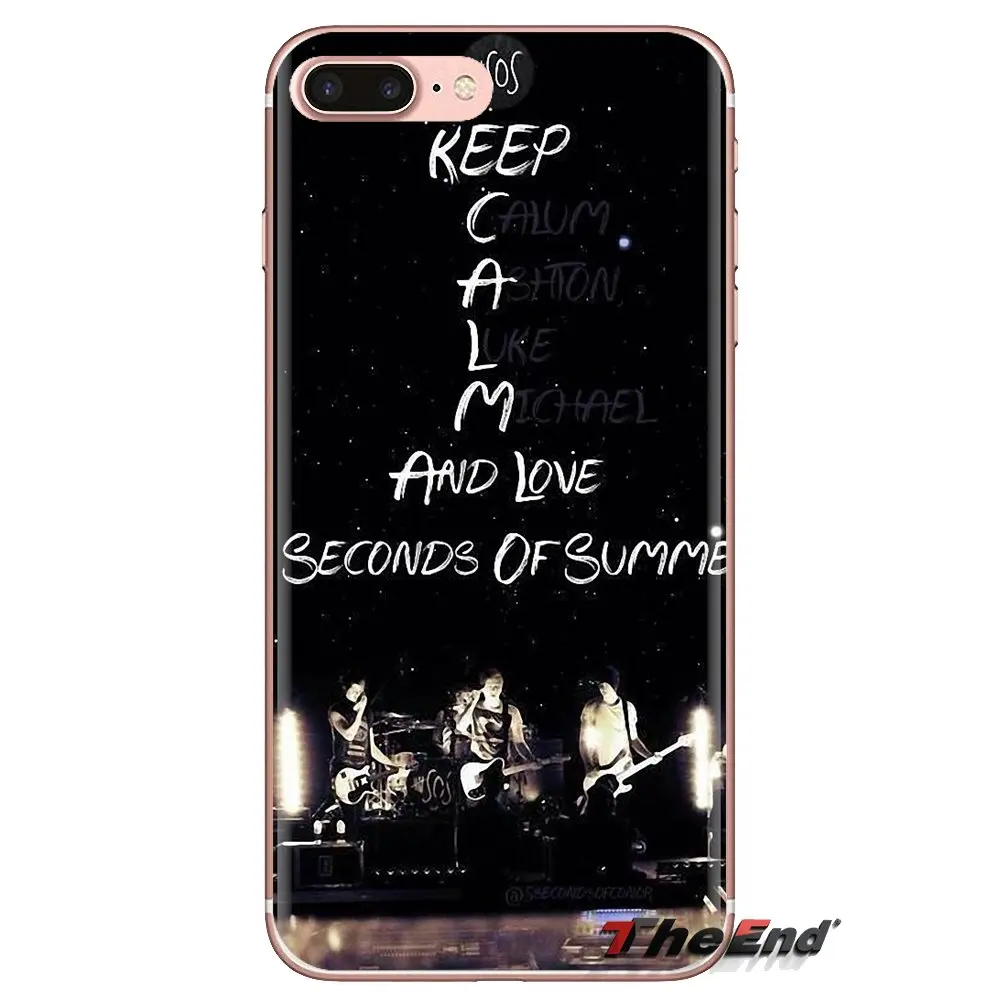 Silicone Shell Covers 5SOS 5 SECONDS OF SUMMER For HTC One U11 U12 X9 M7 M8 A9 M9 M10 E9 Plus Desire 630 530 626 628 816 820 830 |