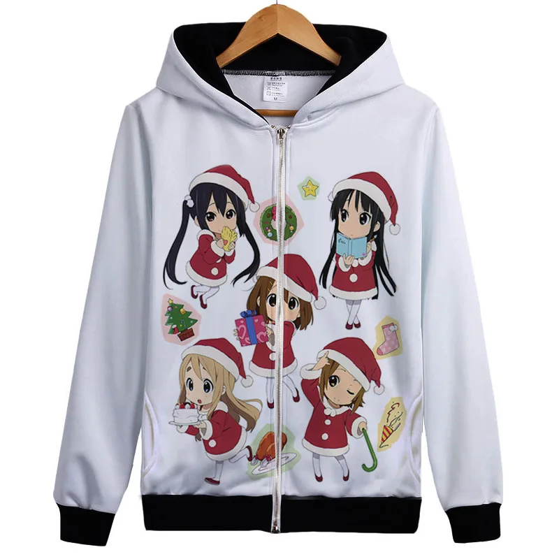 K-ON толстовка с капюшоном японское музыкальное аниме Kon Hirasawa Yui Akiyama Mio Tainaka Ritsu