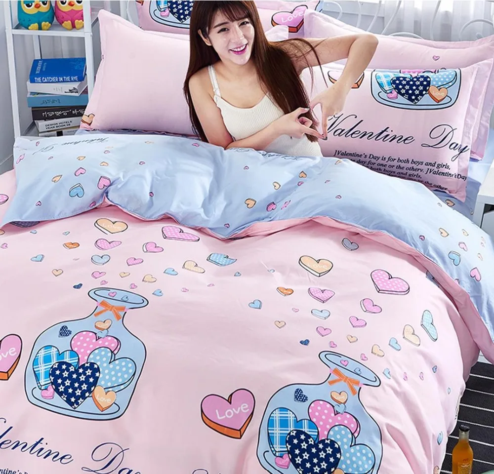 Бесплатная доставка перо 4 шт. 2 постельные принадлежности одеяло покрыты раза