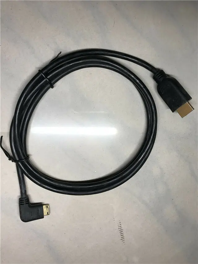 Hdmi к мини угол 90 ° кабель для Nikon D3400 D3300 D3200 D5300 D5600 D500 1 5 m|Кабели MP3/MP4-плееров| |