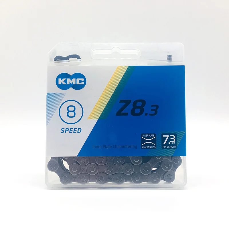 Цепь KMC Z8.3 6/7/8 скоростей 6s 7s 8 s для MTB дорожного велосипеда содержит Запчасти