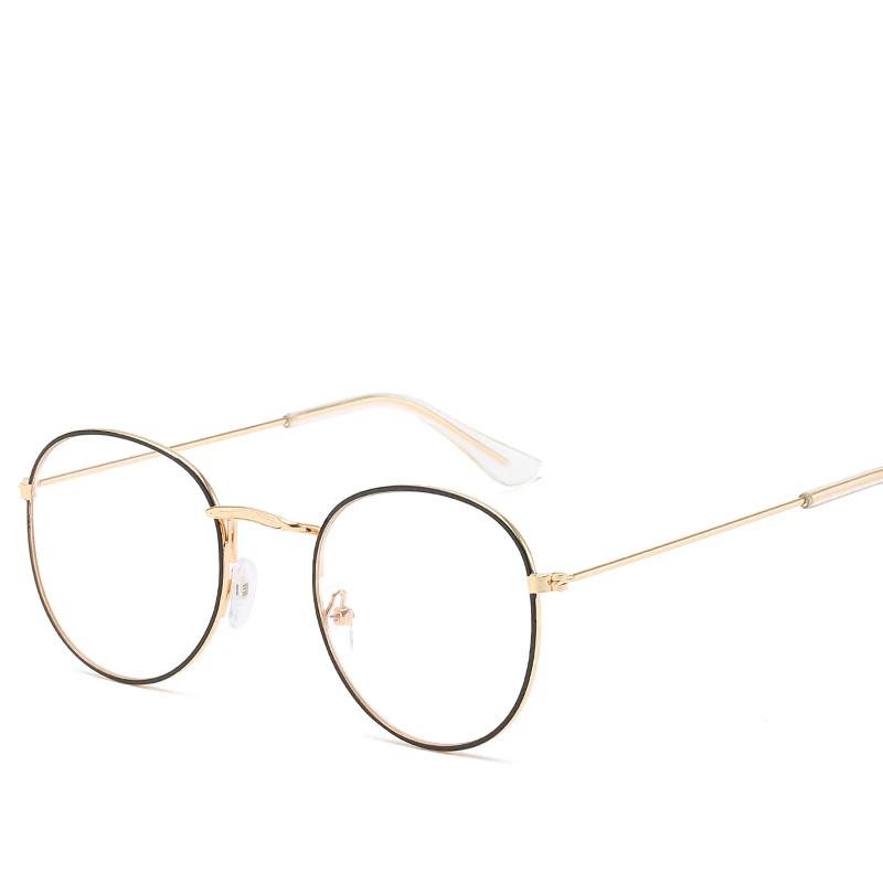 TOEXPLORE Модные мужские и женские оптические очки в металлической оправе винтажные
