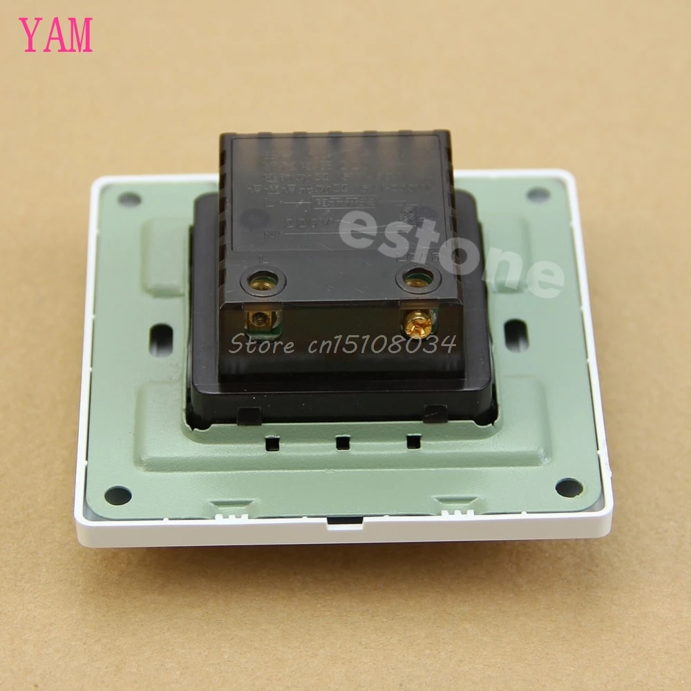 Новый Регулируемый контроллер 220 В светодиодный диммер переключатель для лампы с