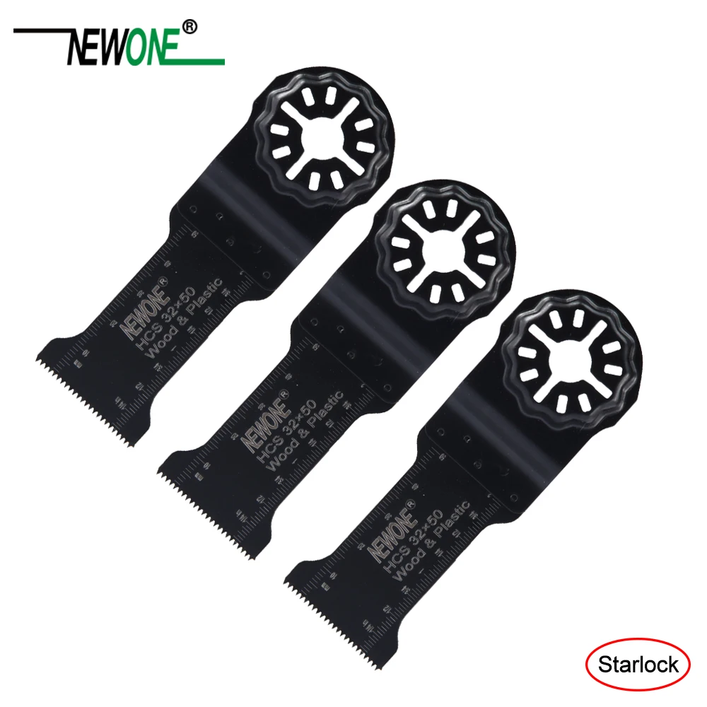 NEWONE 1 3/8 &quotHCS удлиненный Starlock E cut Multi Saw Blade Pack Осциллирующий Инструмент лезвия для