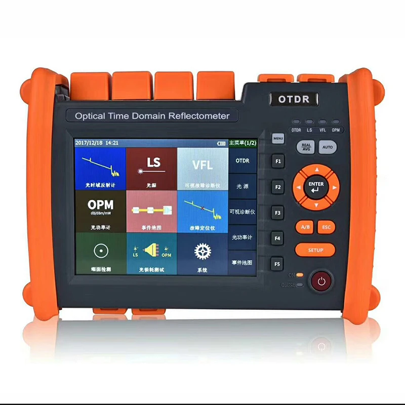 NK600 SM 32 дБ/30 дБ Оригинальный сенсорный экран 1310/1550 нм OTDR с функцией VFL 120 км