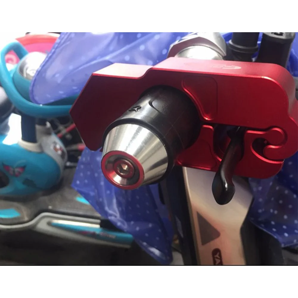 

Universal Motorcycle Handlebar Anti Theft Lock For HONDA cb 1300 super four dio steed For SUZUKI gn 125 dl 250 bandit 650s etc.