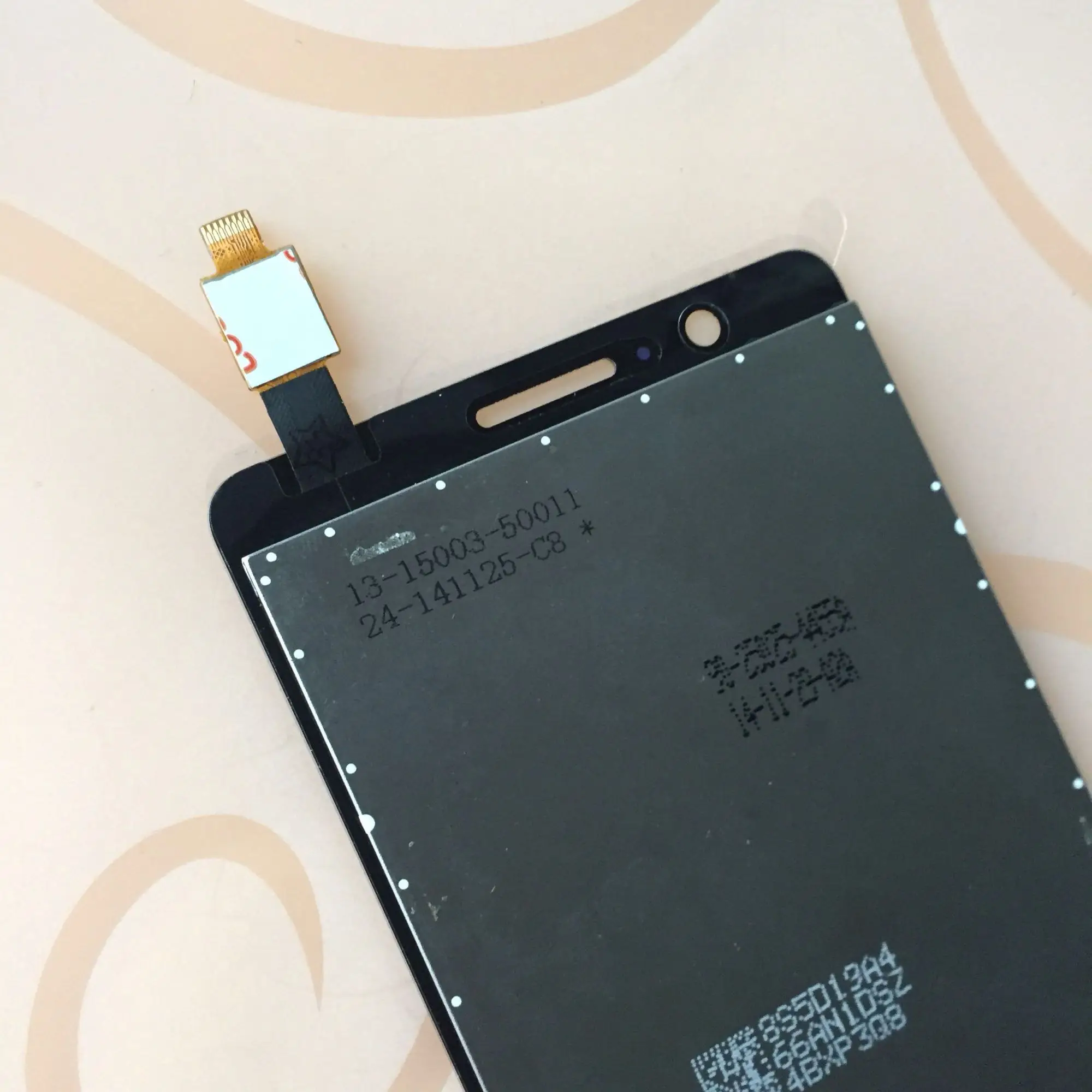 Для Lenovo A536 сенсорный экран дигитайзер сенсорная панель стекло + ЖК-дисплей