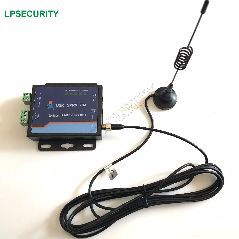 5 36V USR GPRS 734 изолированный RS485 к DTU серийный GSM модем пакетной радиосвязи общего