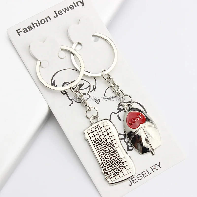 Свадебные подарки на день Святого Валентина смешная клавиатура мышь форма для