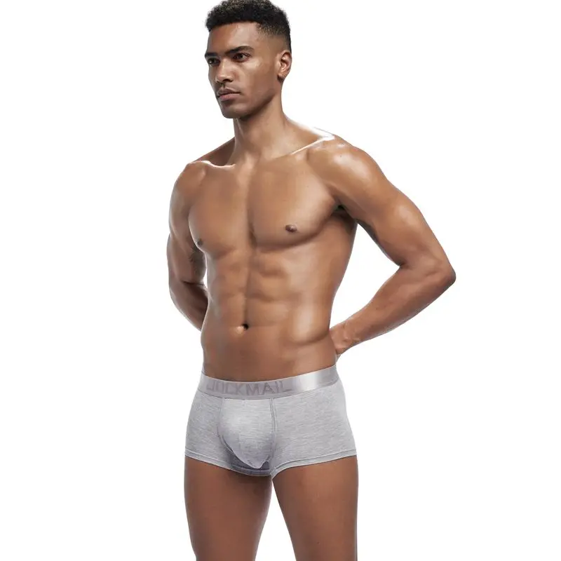 JOCKMAIL, новинка, сексуальное мужское нижнее белье, боксеры, дышащая сетка, боксеры, мужские трусы, мужские трусы, cueca, мужские трусы для пениса, мужские трусы, s