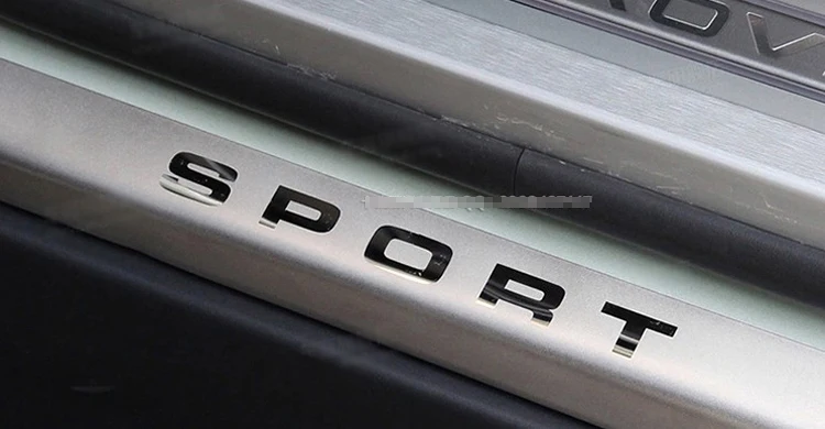 Накладка на порог автомобиля из нержавеющей стали накладки пороги для Land Rover Range Rover Sport- автостайлинг