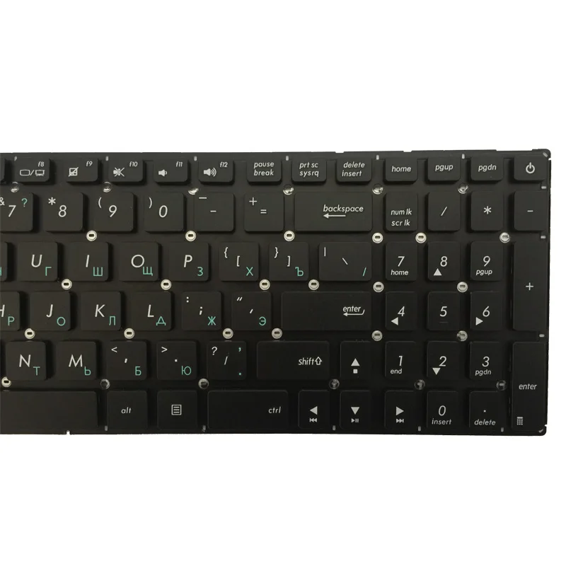 Russsian Клавиатура для ноутбука Asus X540 X540L X540LA X544 X540LJ X540S X540SA X540SC R540 R540L R540LA R540LJ R540S R540SA