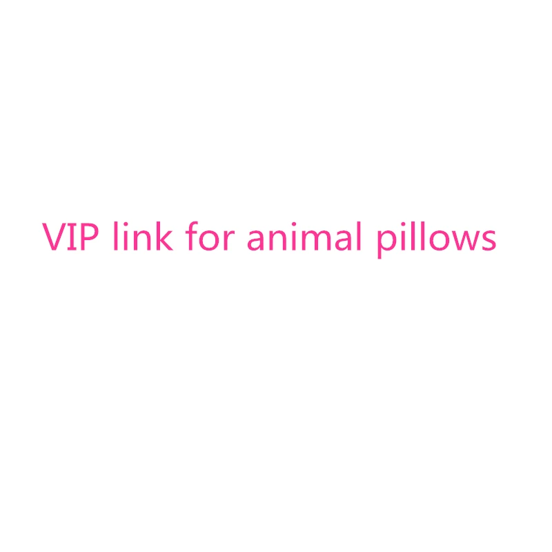 

vip for animal pillows plush toys baby kids boys and girls birthday gift room decoration