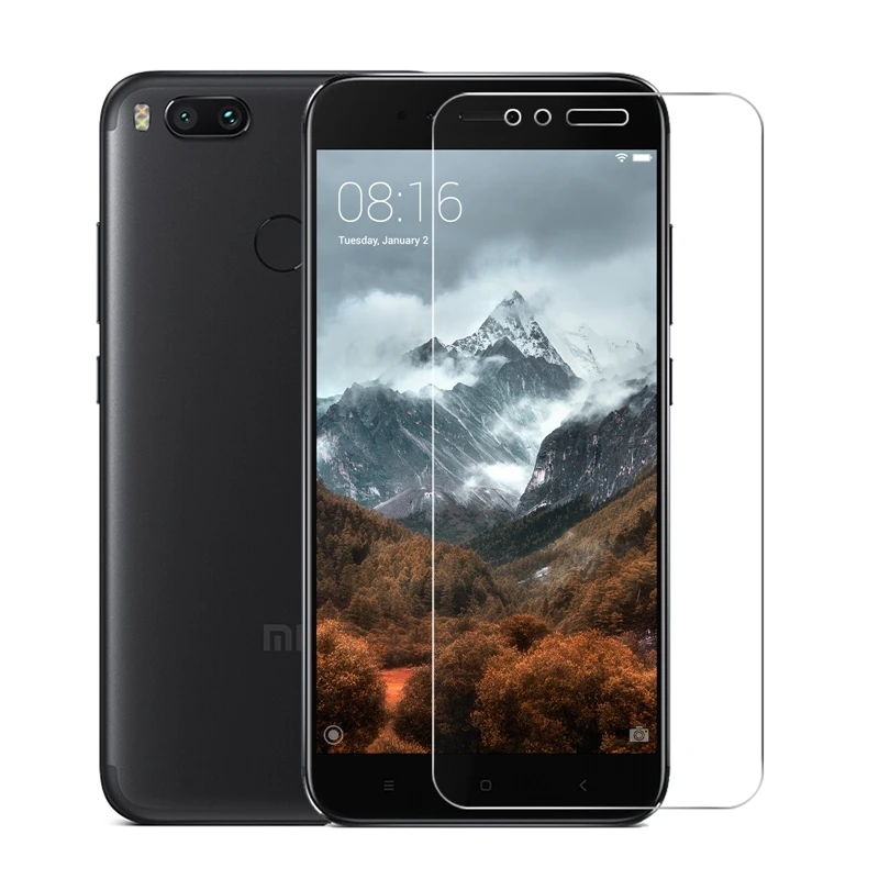 Закаленное стекло премиум класса 2.5D 0 26 мм 9H для Xiaomi Mi A1 MiA1 защита экрана 5 дюйма
